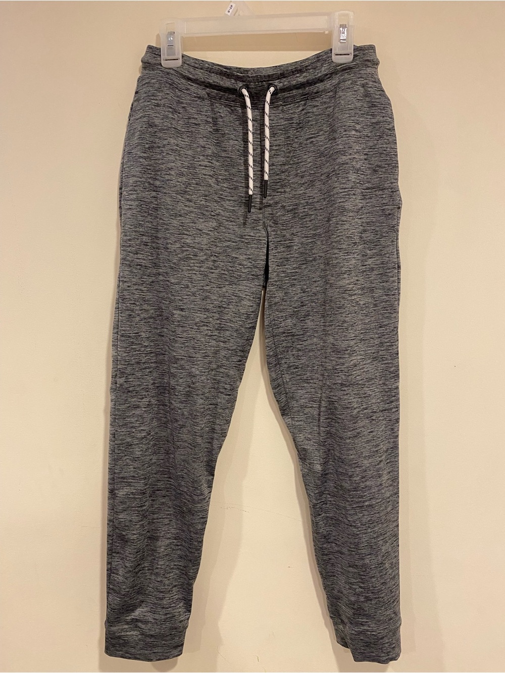 Vineyard Vines Boys Heather Charcoal Joggers with Drawstring